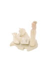Natural Soapstone Maasai Nativity Set