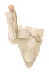 Natural Soapstone Maasai Nativity Set
