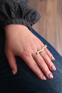 Kenyan Brass Wander Ring