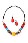 Modern Remix Trade Bead Necklace