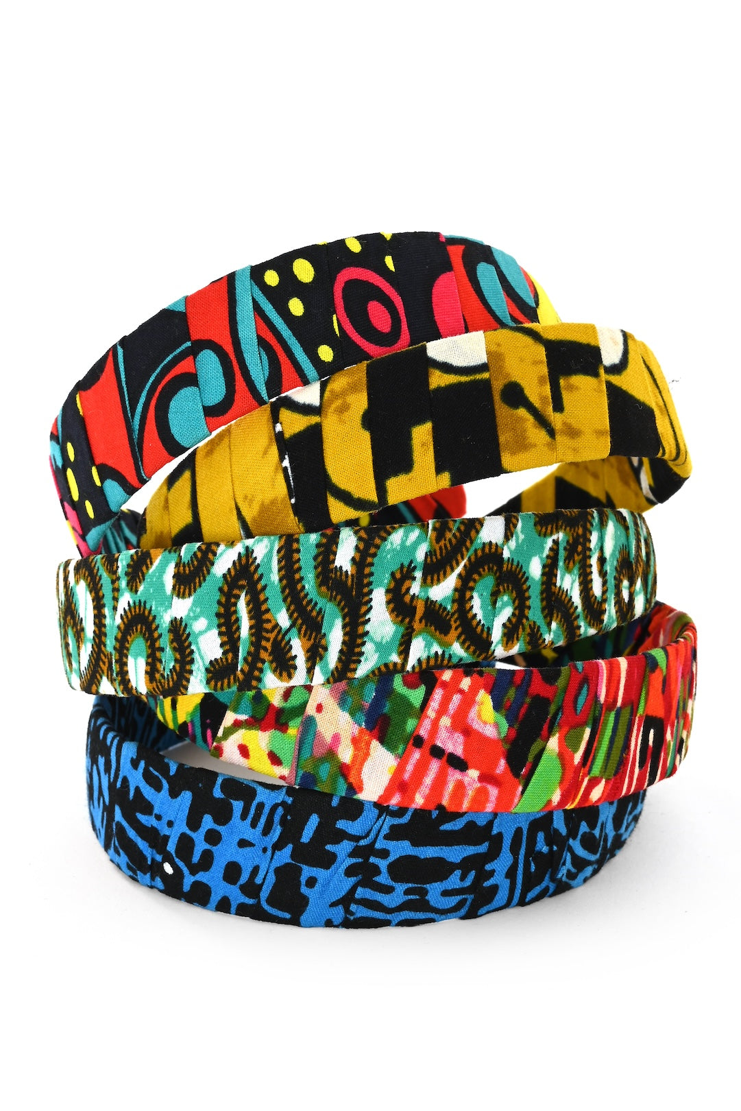 Assorted Cotton Kitenge Cloth Headbands