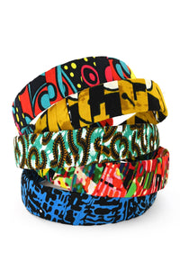 Assorted Cotton Kitenge Cloth Headbands