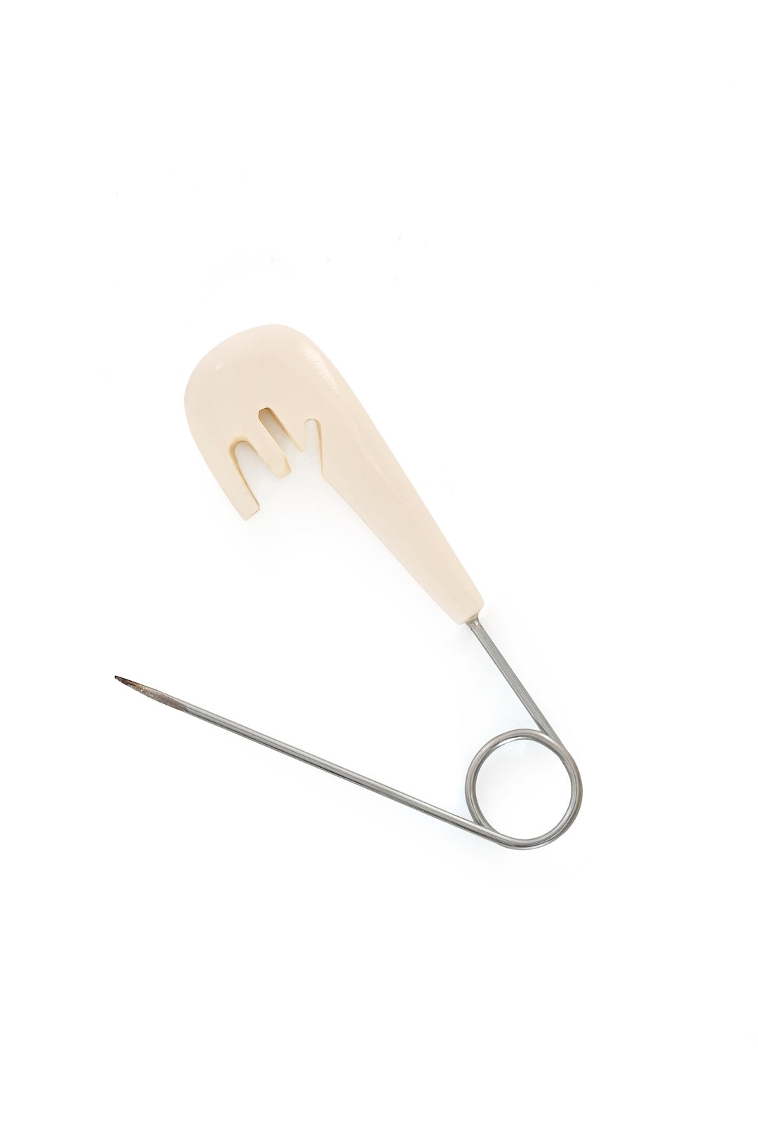 Natural Bone Scarf Pin
