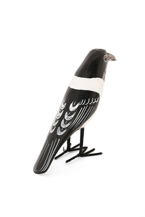 Jacaranda Wood Magpie Sculpture