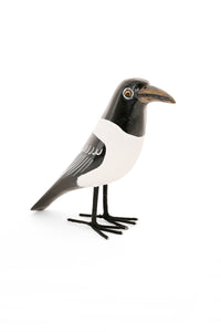 Jacaranda Wood Magpie Sculpture