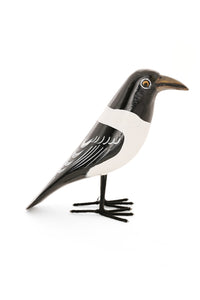 Jacaranda Wood Magpie Sculpture