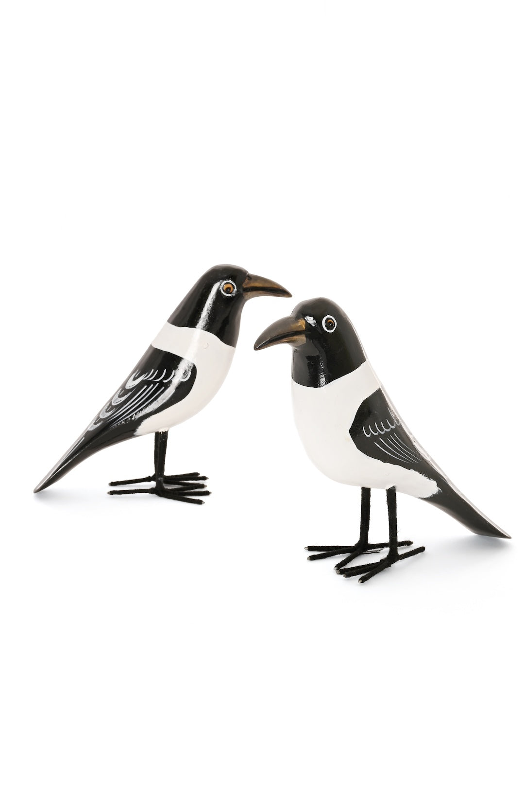 Jacaranda Wood Magpie Sculpture