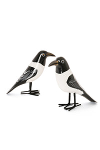 Jacaranda Wood Magpie Sculpture