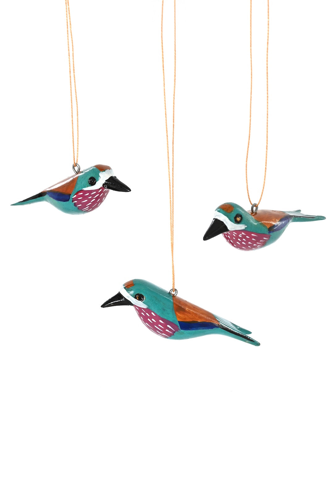 Jacaranda Lilac-Breasted Roller Ornament