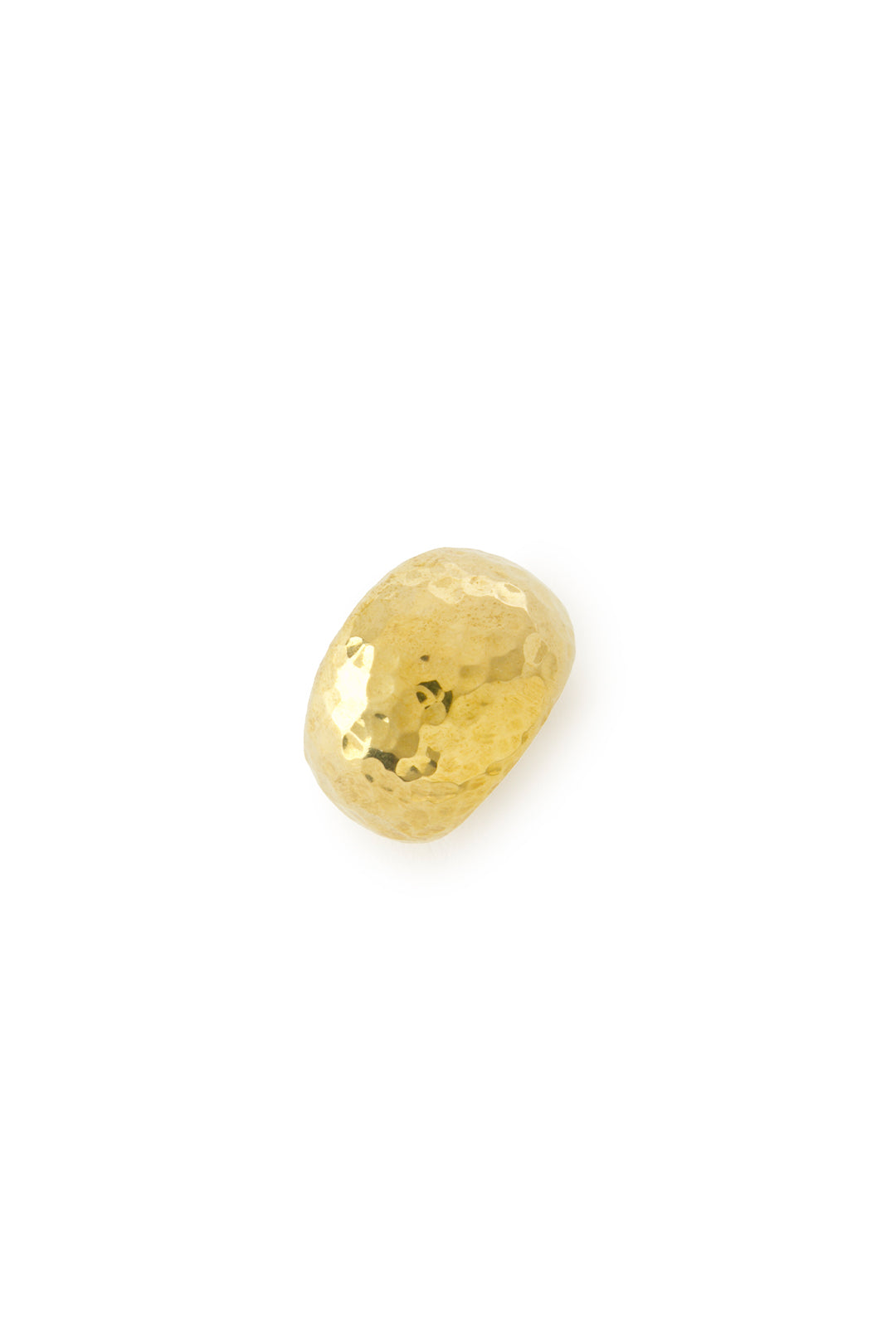 Kenyan Hammered Brass Prosperity Ring - 2 Sizes