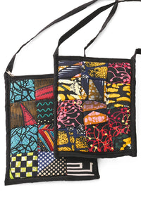 Colorful Patchwork Crossbody Purse - Assorted