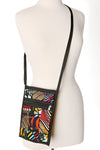 Colorful Patchwork Crossbody Purse - Assorted