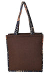 Everyday Muse Tote with Zipper - Brown