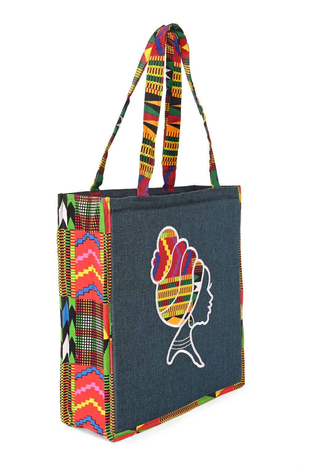 Everyday Muse Tote with Zipper - Blue