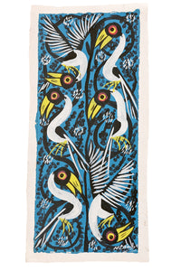 Rollicking Storks Oil Painting from Nairobi