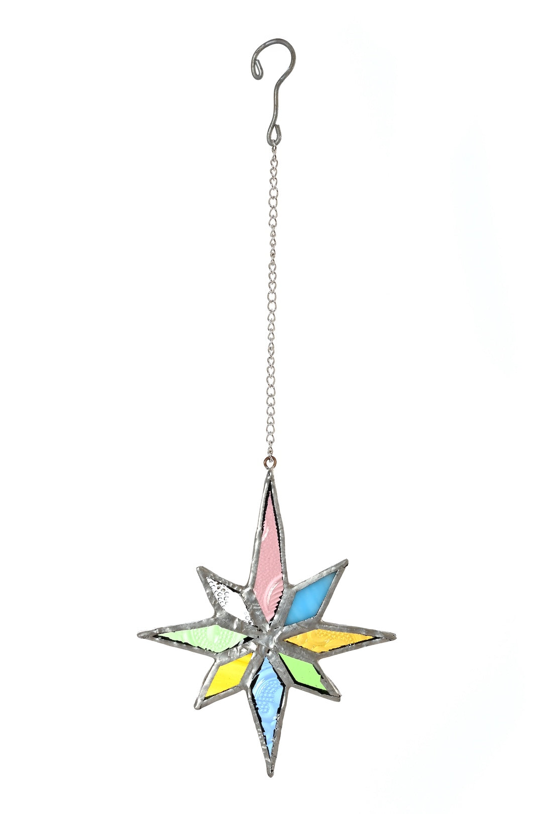 Stained Glass North Star Light Catcher