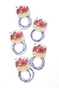 The Leakey Collection Set of 5 <i>Beads for Clean Water</i> Zulugrass Strands