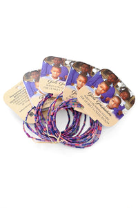 Leakey Collection Set/5 <i>Beads for Girls Graduation</i> Zulugrass Strands