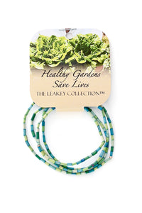 Leakey Collection Set of 5 <i>Beads for Healthy Gardens</i> Zulugrass Strands