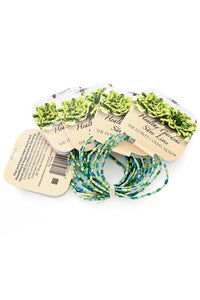 Leakey Collection Set of 5 <i>Beads for Healthy Gardens</i> Zulugrass Strands