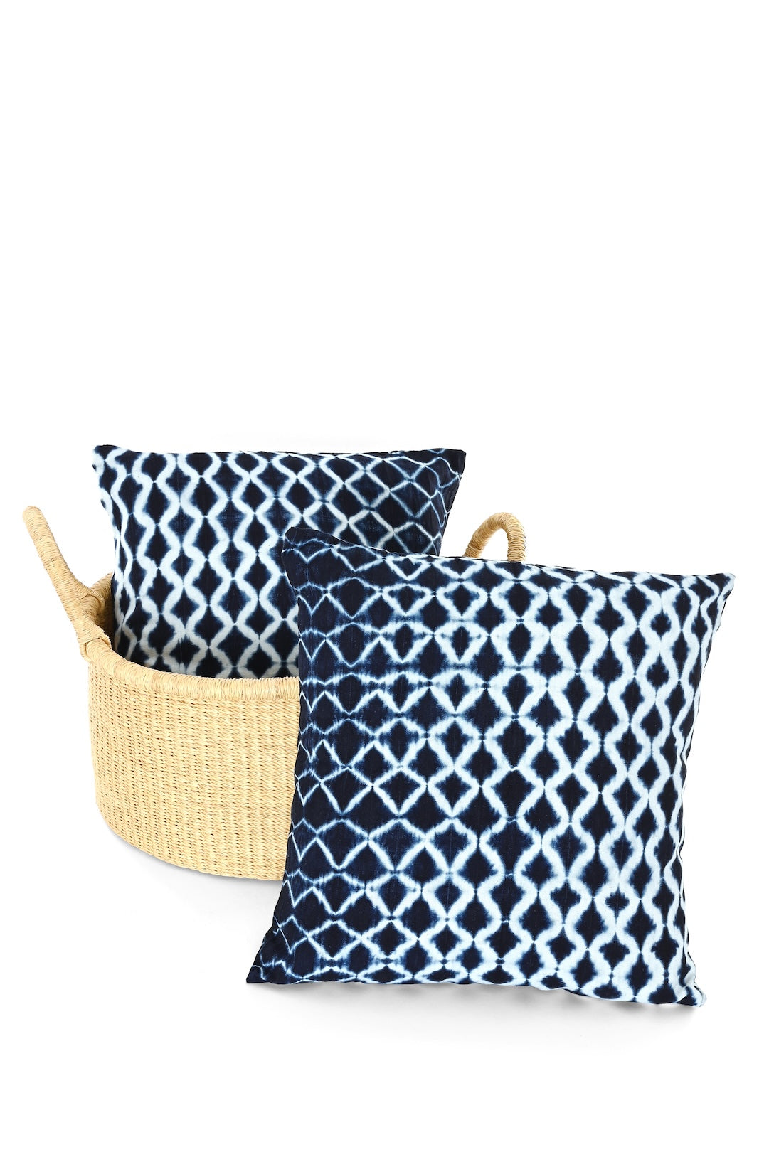 Malian Decorative Indigo Pillow Cover