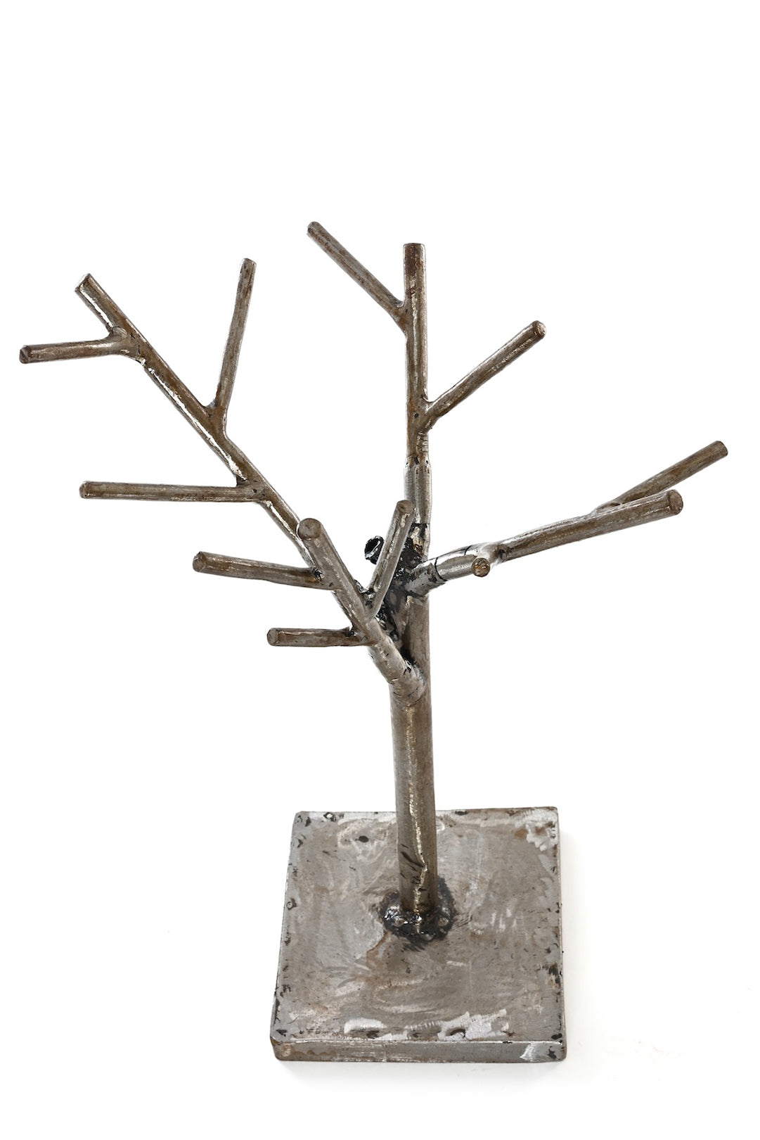 Wise Old Metal Tree Display Sculpture