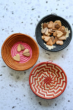 Mini Raffia Fruit & Grain Baskets