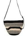 Moonlit Mara Patterned Sisal Purse