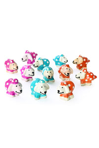 Dozen Miniature Soapstone Sleepy Time Sheep