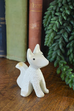 Natural Textured Soapstone Fox