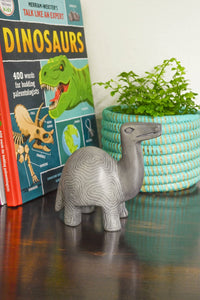 Gray Soapstone Brontosaurus