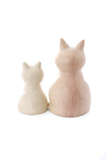Natural Soapstone Shortcake Kitty Cat