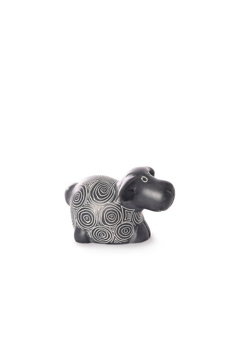 Small Swirly Soapstone Sheep