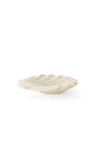 Small All-Natural Soapstone Scallop Shell Dish
