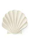 Large All-Natural Soapstone Scallop Shell Dish