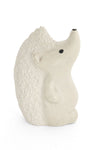 All Natural Textured Soapstone Standing Hedgehog Sculpture