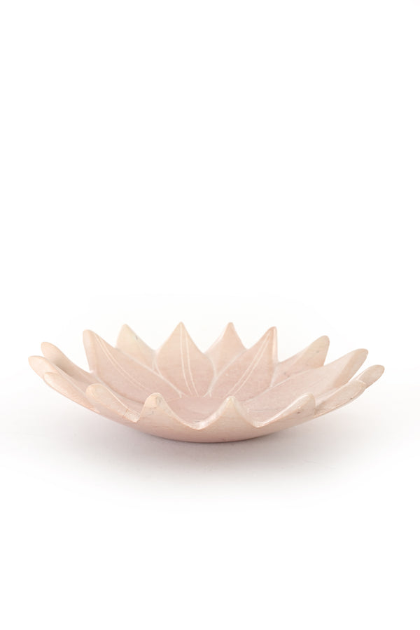 Natural Soapstone Daisy Dish