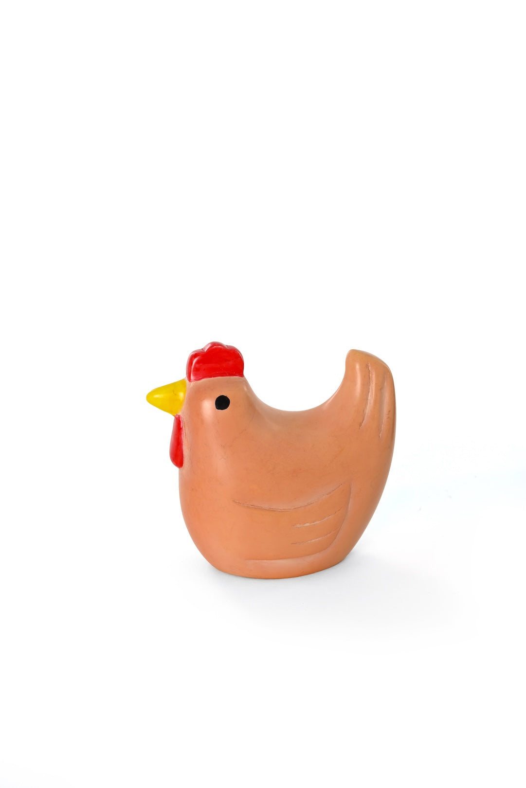 SET OF FOUR Clucky Soapstone Chickens