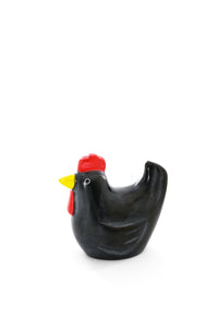 SET OF FOUR Clucky Soapstone Chickens