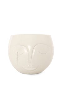 Hand Carved Soapstone Muse Vessel