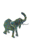 Patmore's Iridescent Beaded Elephant Sculpture