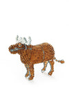 Patmore's Beaded Water Buffalo Sculpture