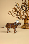 Patmore's Beaded Water Buffalo Sculpture