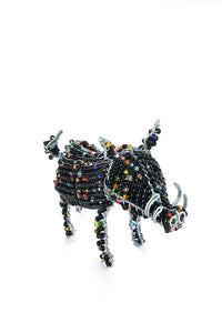 Patmore's Beaded Warthog Sculpture