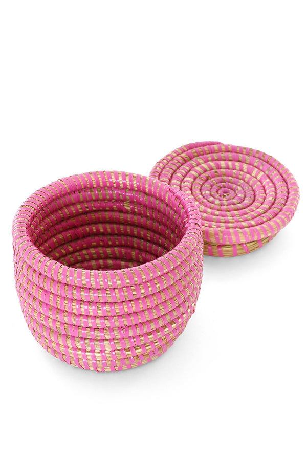 Pink Mini Flat Top Warming Basket