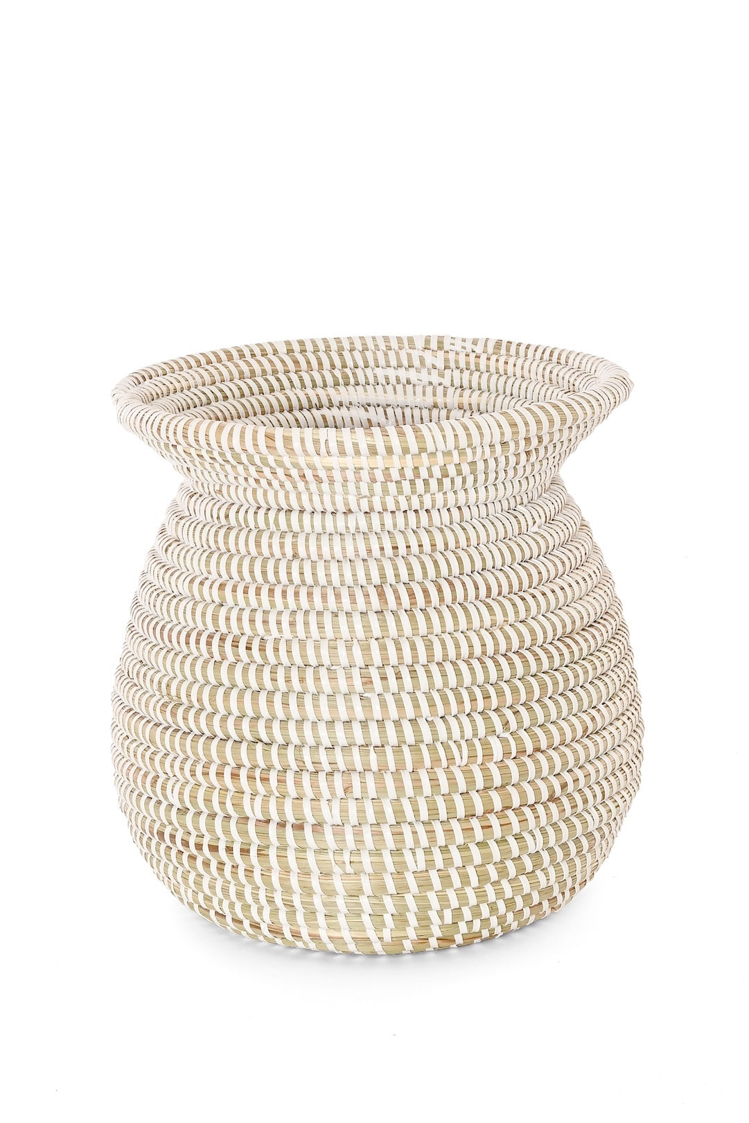 White Senegalese Kitchen Basket