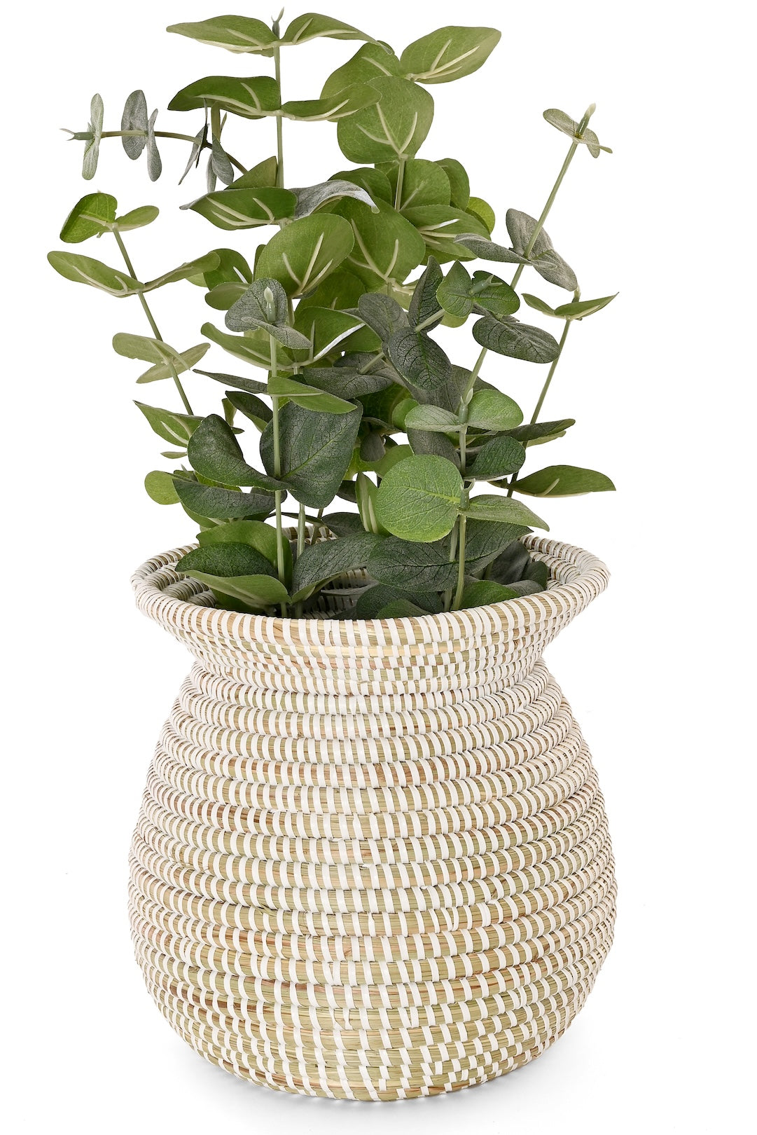 White Senegalese Kitchen Basket