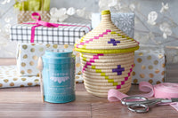 Rwenzori Big Kindness Basket with Pointed Lid