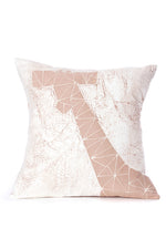 Hand Painted Pink Giraffe Dry Season Pillow Cover