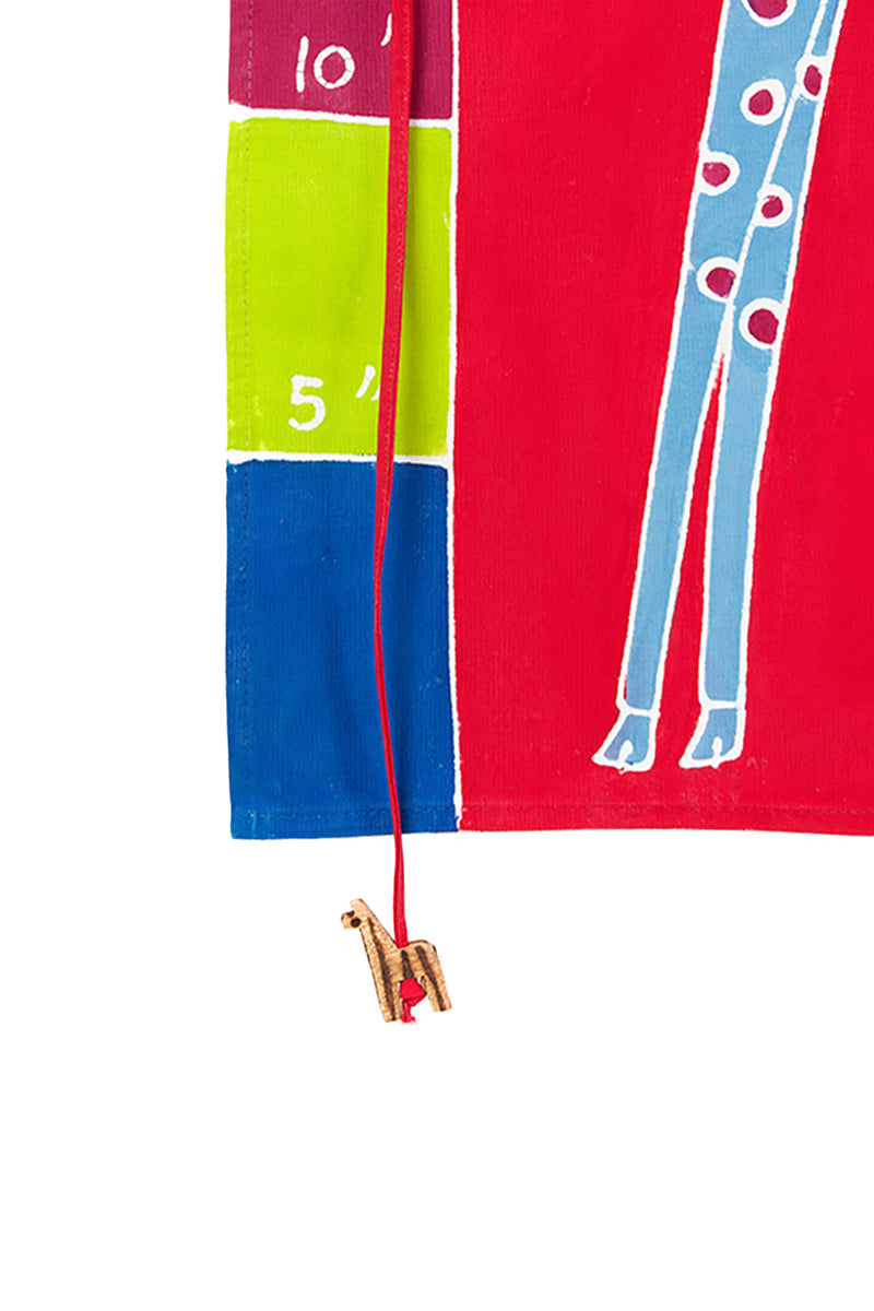 Safari Fun Giraffe Height Chart